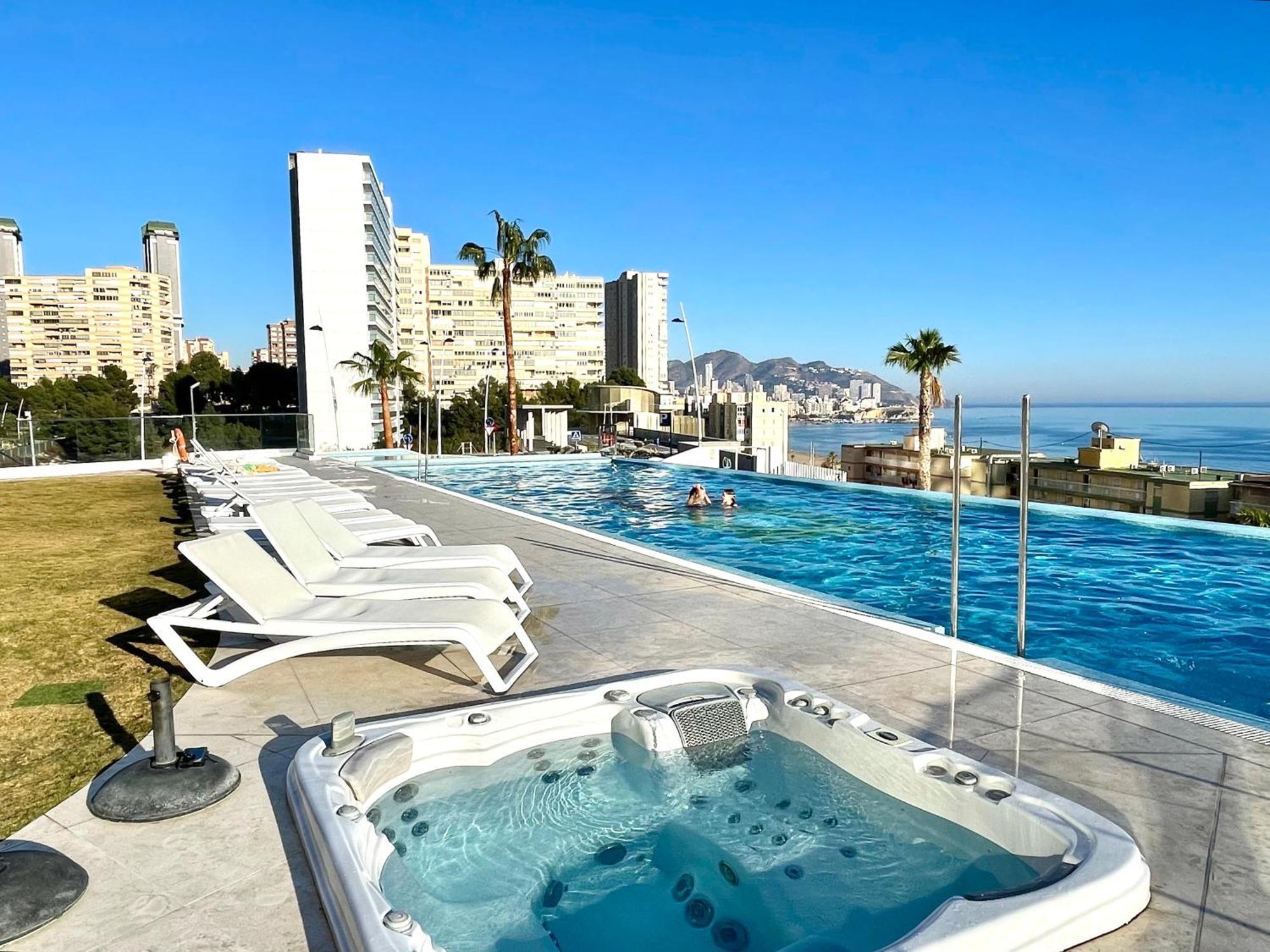 Luxury Apartment Sunset Cliffs Бенидорм Екстериор снимка
